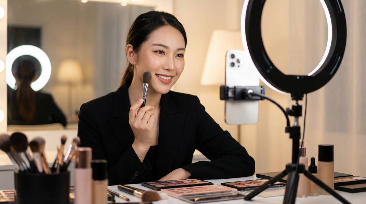 萝莉岛美妆视频教程